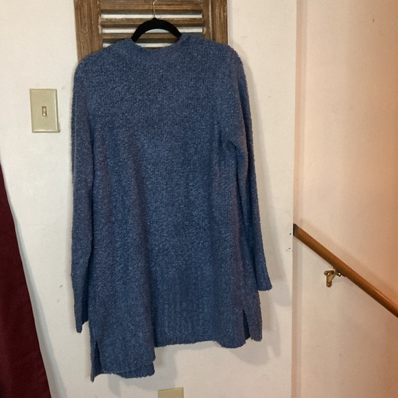 Alexander’s + Oak Blue Sweater Cardigan XL Women’s with pockets - Picture 5 of 5